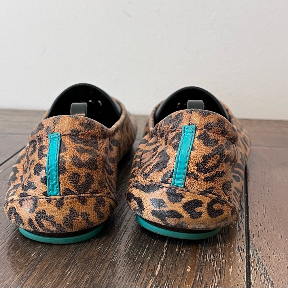 Tieks Leopard Print Leather Flats Womens size 10 - Picture 10 of 11